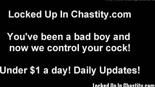 I think we can squeeze your cock in this cage