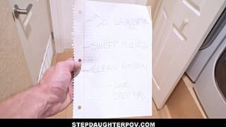 stepdaughter why are you letting stepdad fuck your big ass and small tits in pov orgasm?