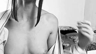 Dirty noir fantasy blowjob and dildo fuck 😈