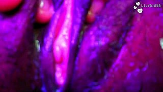 this juicy student is masturbating and fingering her tight pussy up close until she cums hard! 🍑💦