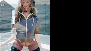 Some women stripped naked outdoors showing sexy booties tits and pussies in uncensored photos