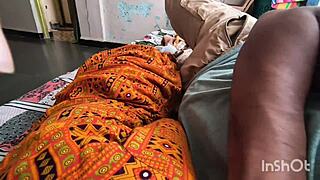 Oh man, this village guy is banging his town step sister Shivani with spanking and massage 😏