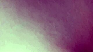 Brunette with natural tits expresses milk from her nipples using a balloon technique