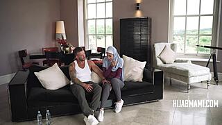 Hey, that British guy is really helping out this newly divorced Muslim woman adjust to things