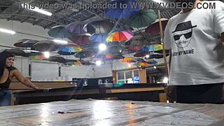 Amateur Couple Enjoys Beach Blowjob And Doggystyle Fucking With Creampie In Hairy Pussy During Outdoor Public Quickie