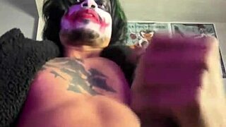 mano, coringa no cosplay bat-punheta, huge solo masturbation handjob kkkkk 😈😂