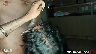 hey, i grabbed this skinny young married girl to let her feel a real big black cock! 😏🍆