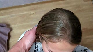 Deep throat action from my stepsister with big cock pov 😈