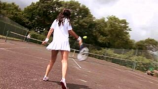 Why Does Tennis Girl Claudia Rossi Finger And Dildo Her Wet Pussy Solo?