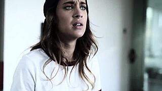 Guy attempts to convert lesbian stepsister Uma Jade with fantasy scenario