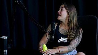 flor de damiana fetish toys in sheer red