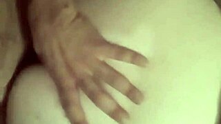 Attractive babe with big ass takes it slow and easy in sensual moment