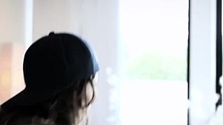 Guy attempts to convert lesbian stepsister Uma Jade with fantasy scenario