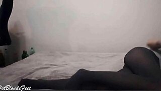 Oh wow, I really love Miley Grey's sexy legs!