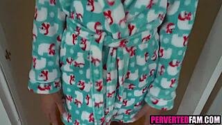 Stepbrother Fucking Cute Brunette Teen Stepsister With Small Tits