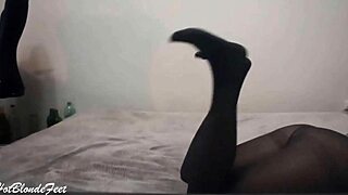 Oh wow, I really love Miley Grey's sexy legs!