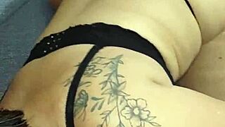 My hot stepmom flashes pretty mature body in homemade exhibitionist fun!