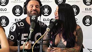 Curvy fat Latina with huge tits and tattoo contrasts in casting interview for cuarto picante.