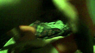 Red Stockings Contrast With Black Lover's Monster Cock In Steamy Encounter