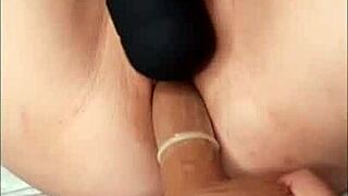 Check out this wife's home video with a busty Russian MILF sucking big cock 😏