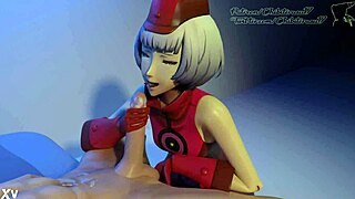 Elizabeth From Persona 3 Gives A Teasing Handjob With Subtle Domination Vibes