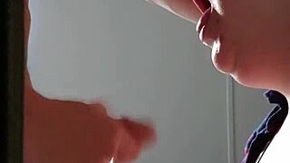 Cheating slut wife I just met gives blowjob and swallows cum at wedding