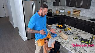 Its not easy making content with an extremely horny teen stepdaughter in the house!