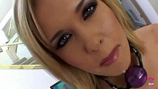 Sasha Knox Is A Wonderful Naughty Blonde Angel Swallowing Cum After Rough Anal Sex