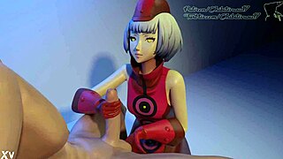 Elizabeth From Persona 3 Gives A Teasing Handjob With Subtle Domination Vibes