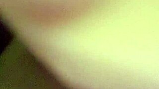 This casual narrative follows a tight shemale in POV solo play. She stretches with an 11-inch dildo during intense anal toy action.