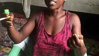 Crazybitch smoking in lane lords room in sexy clothes