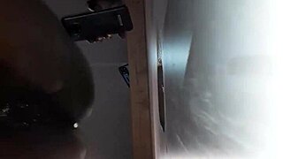 BBC wants anal at the gloryhole with ebony milf bent over doggystyle assfucking.