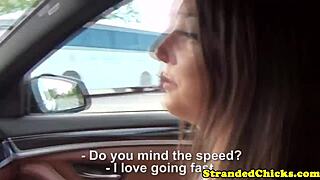 Barelylegal Stranded Teen 18+ With Cute Freckles Hints At Outdoor Pov Adventure