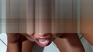 Amateur Ebony Teen Takes Big Cock From Black Mommy In Blowjob Scene