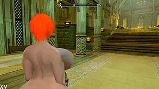 damn, that big booty redhead in skyrim got me hooked?