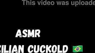 Uh, experiencing ASMR Brazilian cuckold with wet pussy fucking