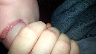 18 Year Old Teen Sucks Cock and Gets Cumshot