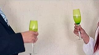 Noiva, you're fucking the photographer in uniform while your old husband waits outside