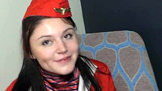 Lexi lush, why are you giving the best amateur blowjob to that big black cock in uniform?