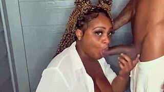 19 year old dre sneaks out as next-door neighbor for outdoor blowjob and wet pussy fucking with cumshot