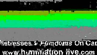 Hey, your tiny penis is just pathetic in this sph session