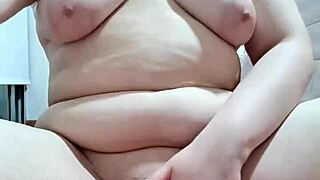 Curvy brunette babe teases with big ass worship, fingering wet pussy while thinking about you