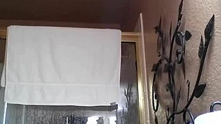 just some casual shower time with asian masturbation