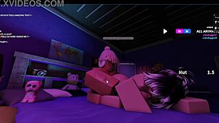 Having some passionate fun with a fan