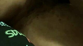 my wife gives a quick handjob leading to a messy cumshot in this short clip