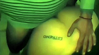 Argentinian milf Lulu screams in pleasure during rough anal fuck and mouth action with prostitute