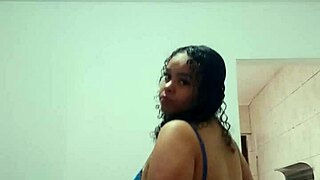 i can't get enough of this sexy latina's big ass and natural tits while she dances teasingly