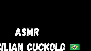 Uh, experiencing ASMR Brazilian cuckold with wet pussy fucking
