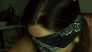 my neighbor's wife gives me a great blowjob and asks me to cover her face so her husband won't recognize her