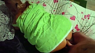 Stepson's Cock Gets Relieved of Cum by Curvy Stepmom with Big Natural Tits in POV